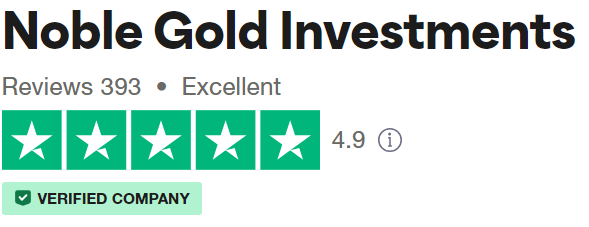 Noble Gold IRA company with 4.9 review trusts by customers