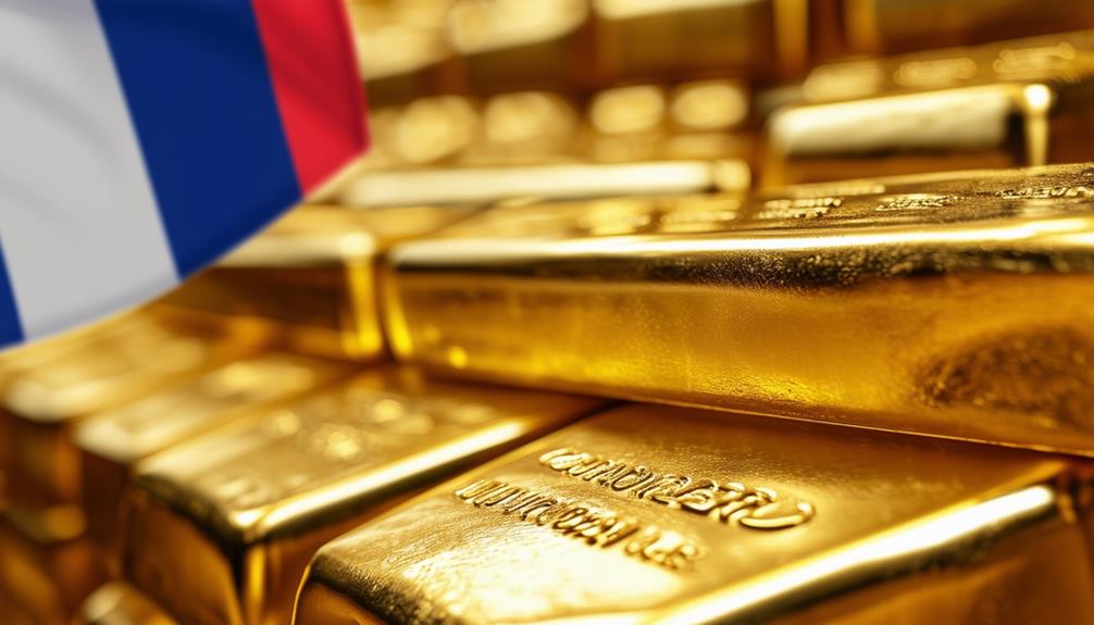 french gold reserves detailed