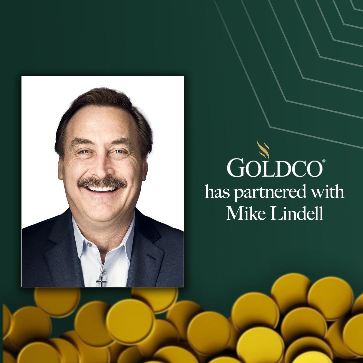 mike lindell endorses goldco for precious metals