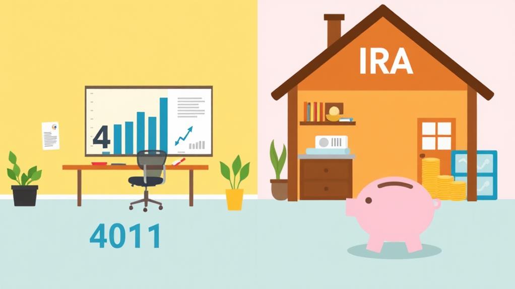 retirement savings comparison breakdown