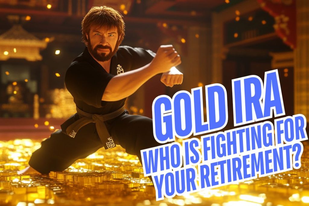 Chuck Norris fighting for your Gold IRA with goldco partnership