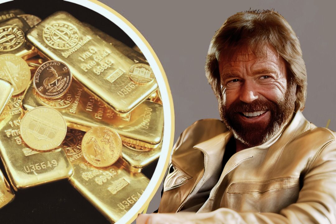 Chuck Norris gold investing with goldco