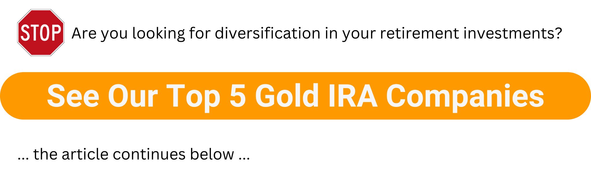 Gold IRA Company Diversification in retirement investments